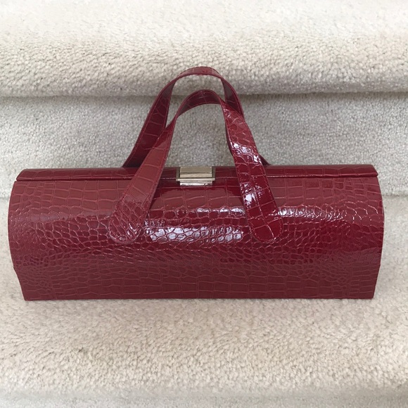Picnic Plus Handbags - Cherry Red Wine & Beverage Carrier